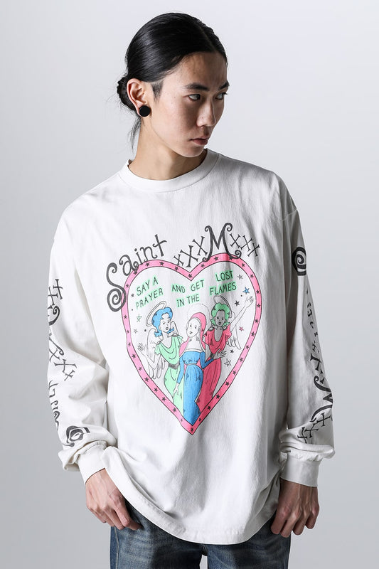 PINK HEART Long sleeve T-shirt