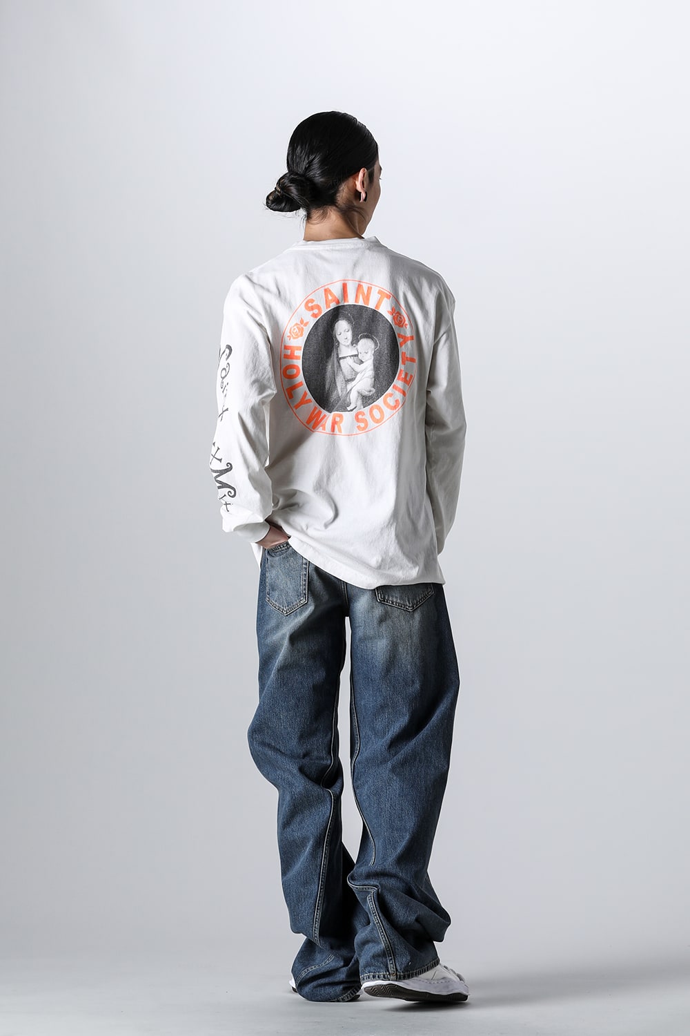 PINK HEART Long sleeve T-shirt