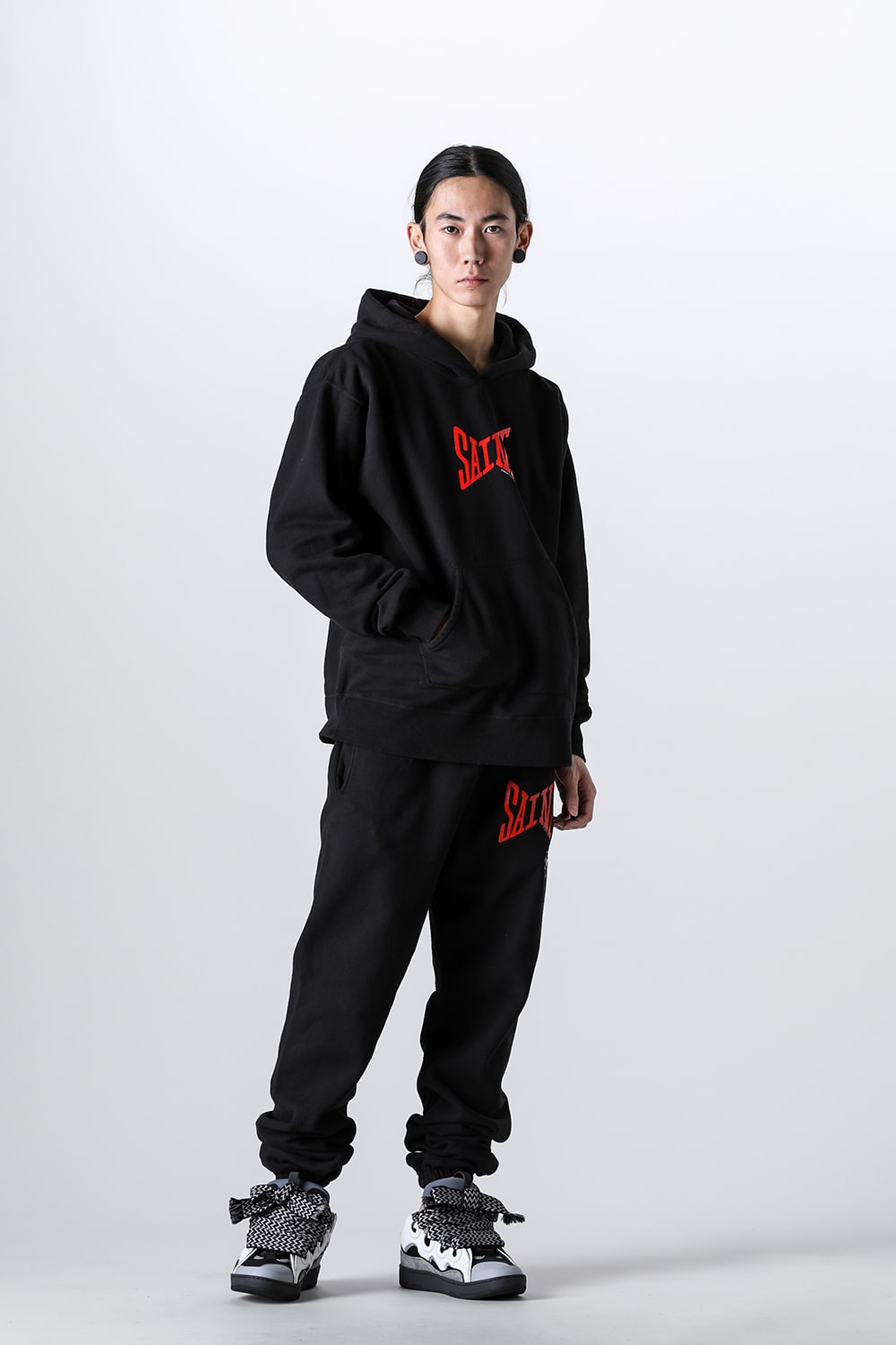 SAINT スウェットパンツ ブラック