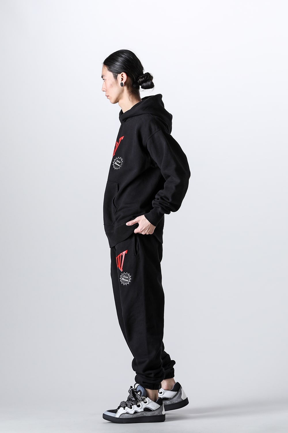 SAINT スウェットパンツ ブラック