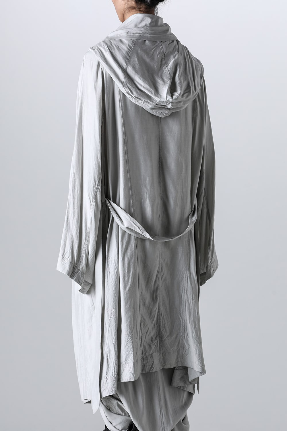 Silk / Bambooo Cloth Hooded Robe