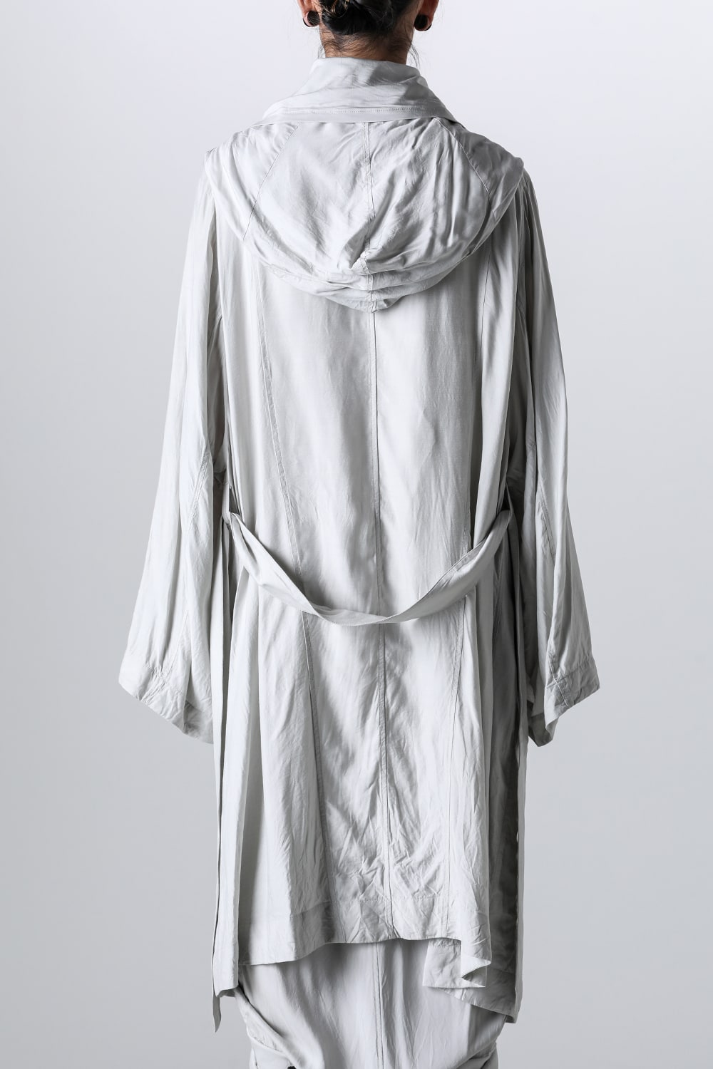 Silk / Bambooo Cloth Hooded Robe