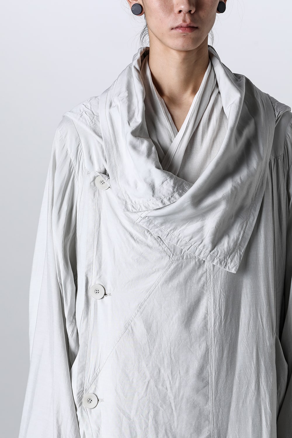 Silk / Bambooo Cloth Hooded Robe