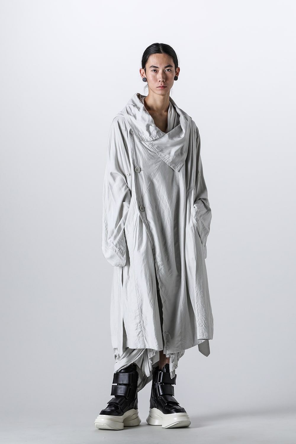 Silk / Bambooo Cloth Hooded Robe