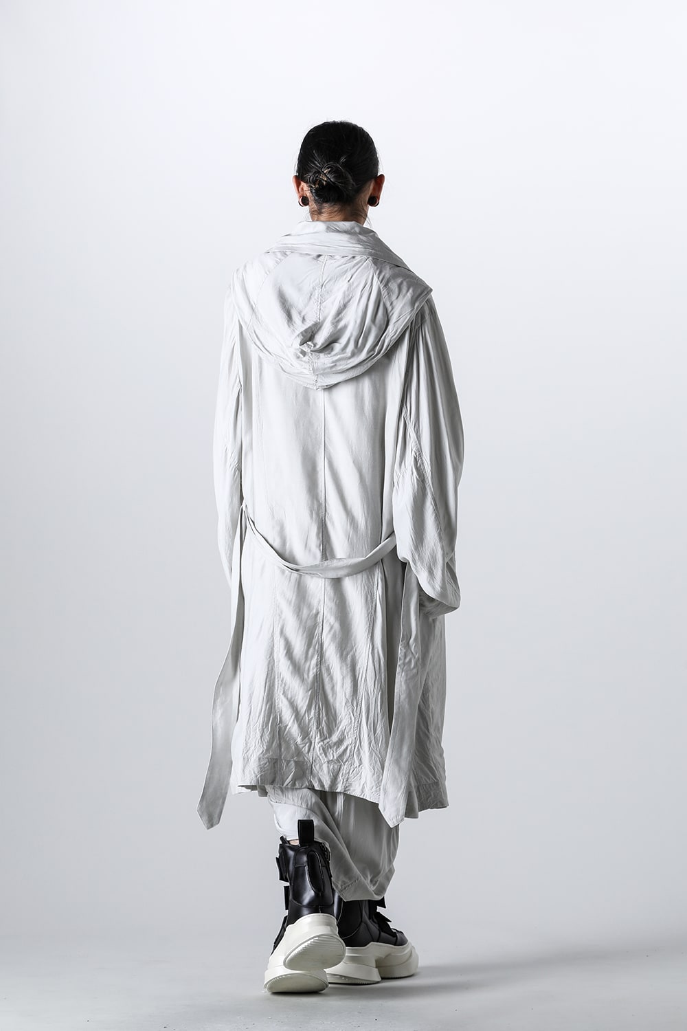 Silk / Bambooo Cloth Hooded Robe