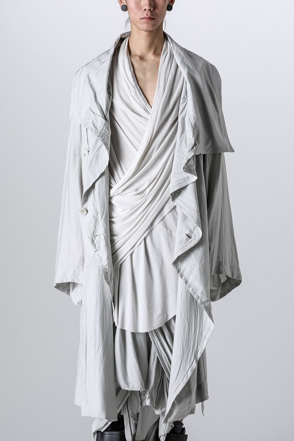 Silk / Bambooo Cloth Hooded Robe