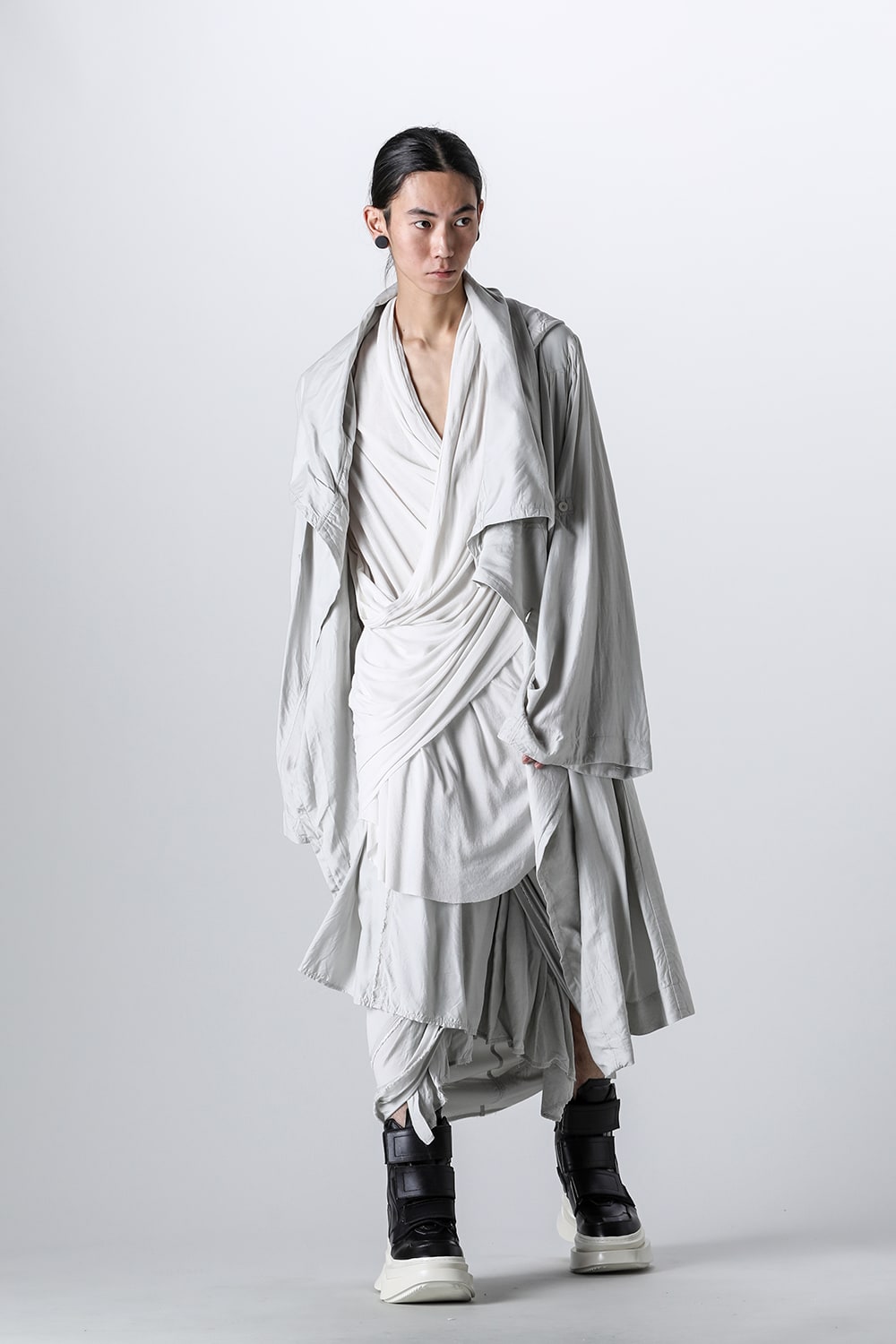 Silk / Bambooo Cloth Hooded Robe