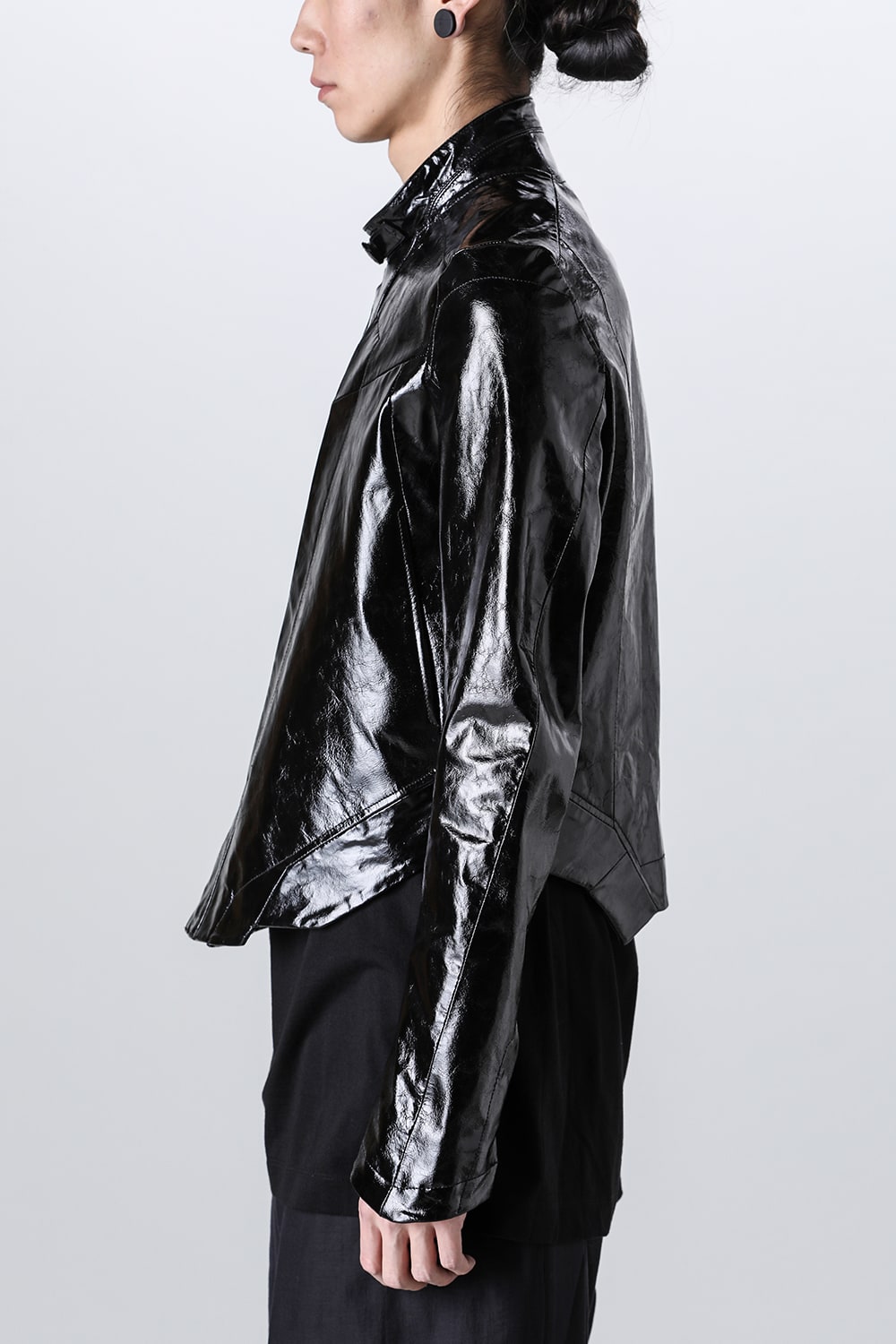 Lamb Skin Seamed Blouson