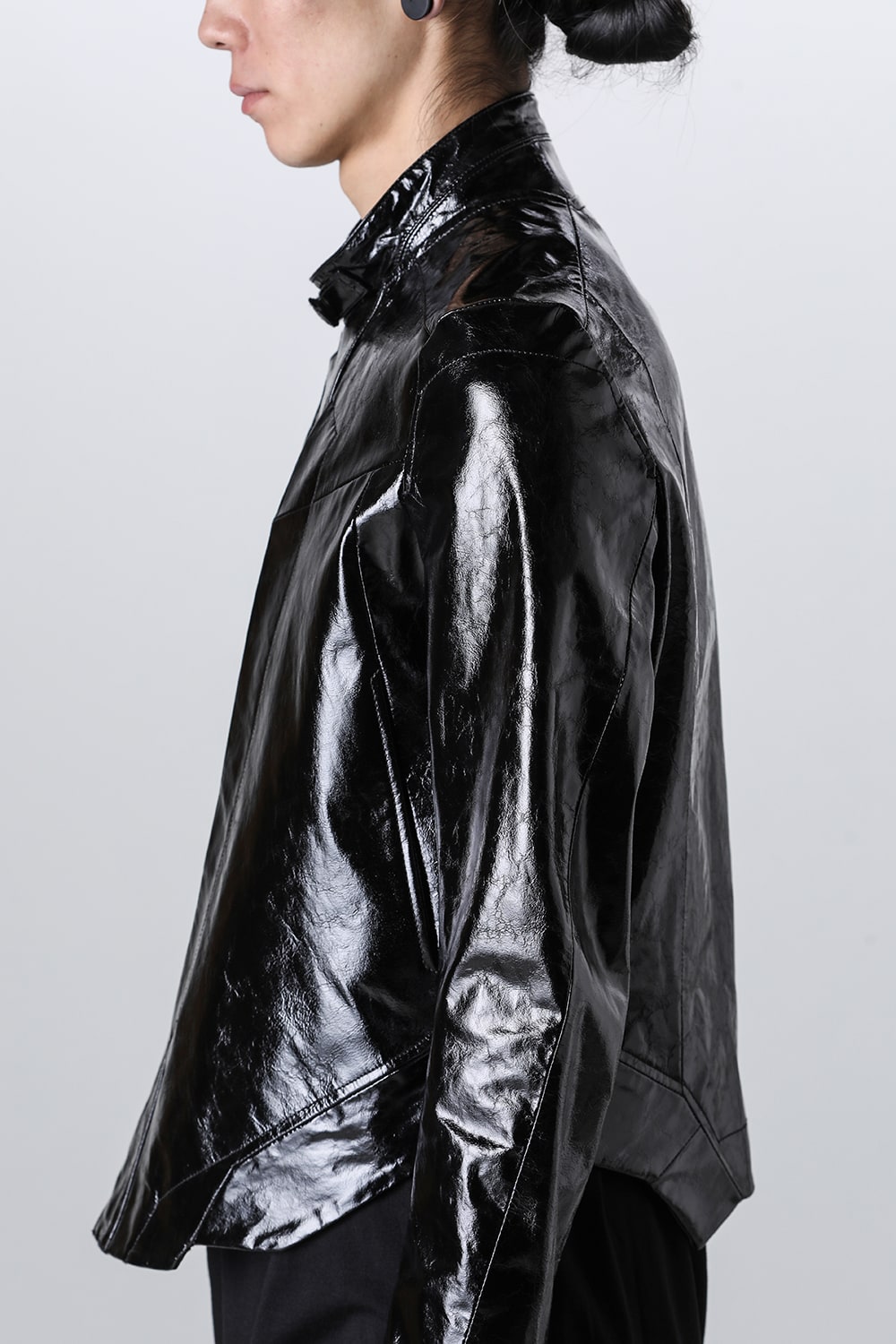 Lamb Skin Seamed Blouson