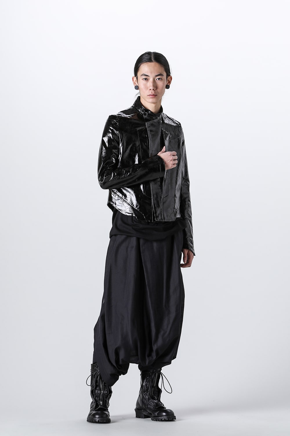 Lamb Skin Seamed Blouson