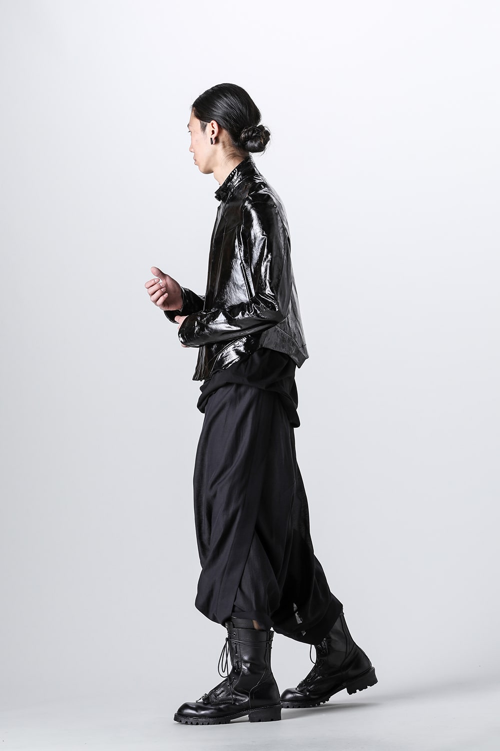 Lamb Skin Seamed Blouson