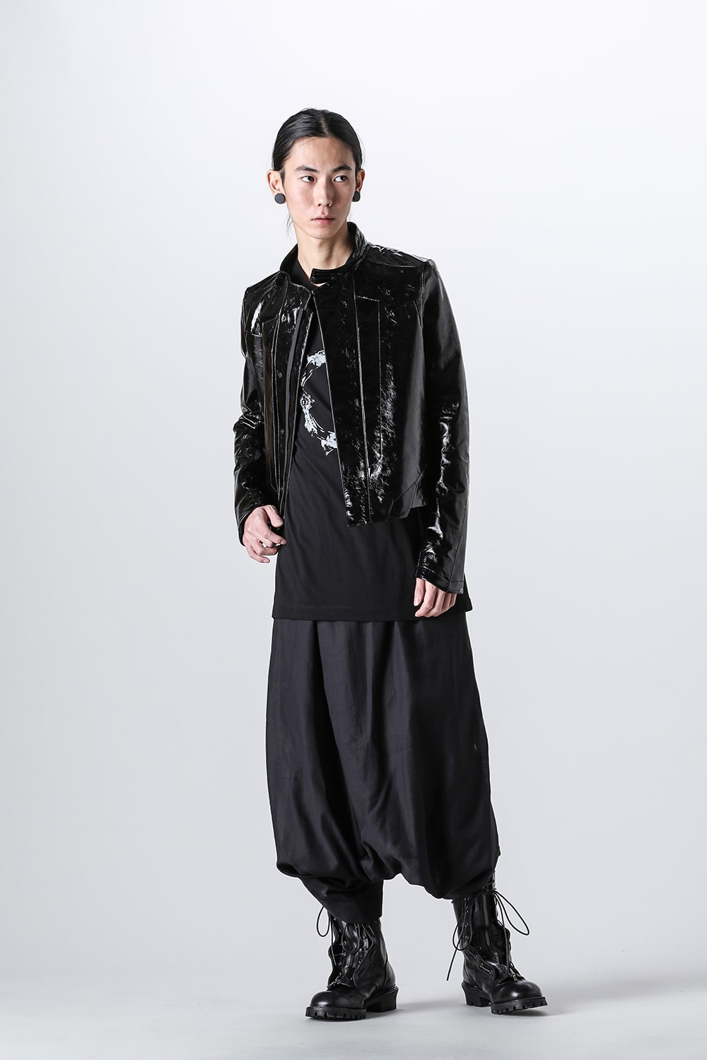 Lamb Skin Seamed Blouson