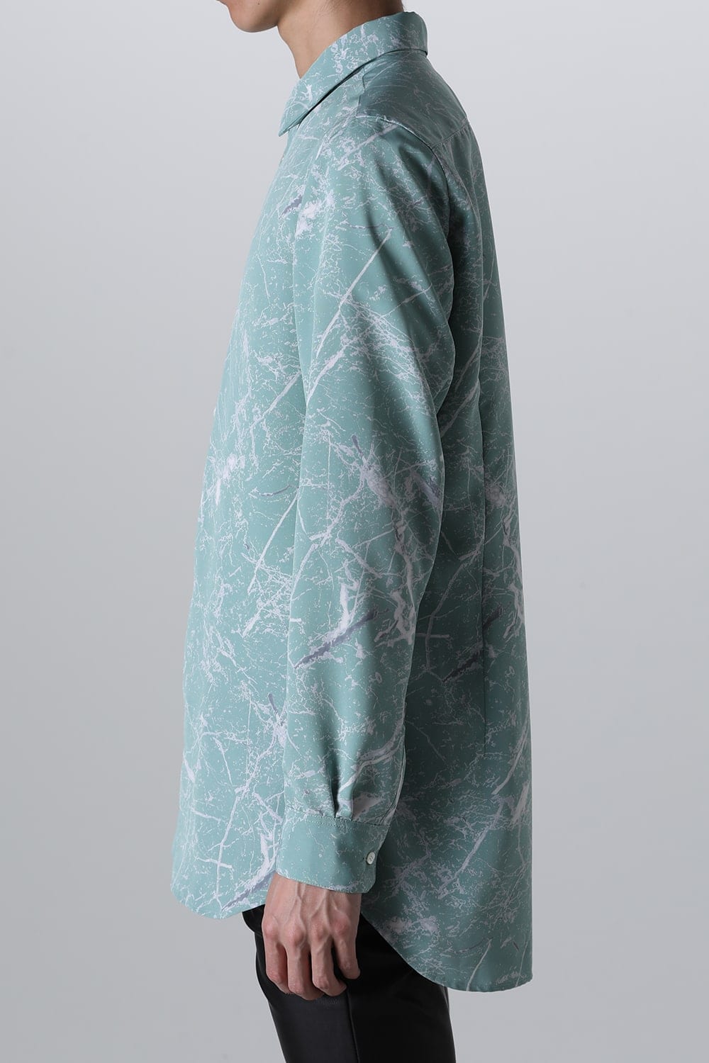 Painted Peach Faille Regular Shirt Pale Blue