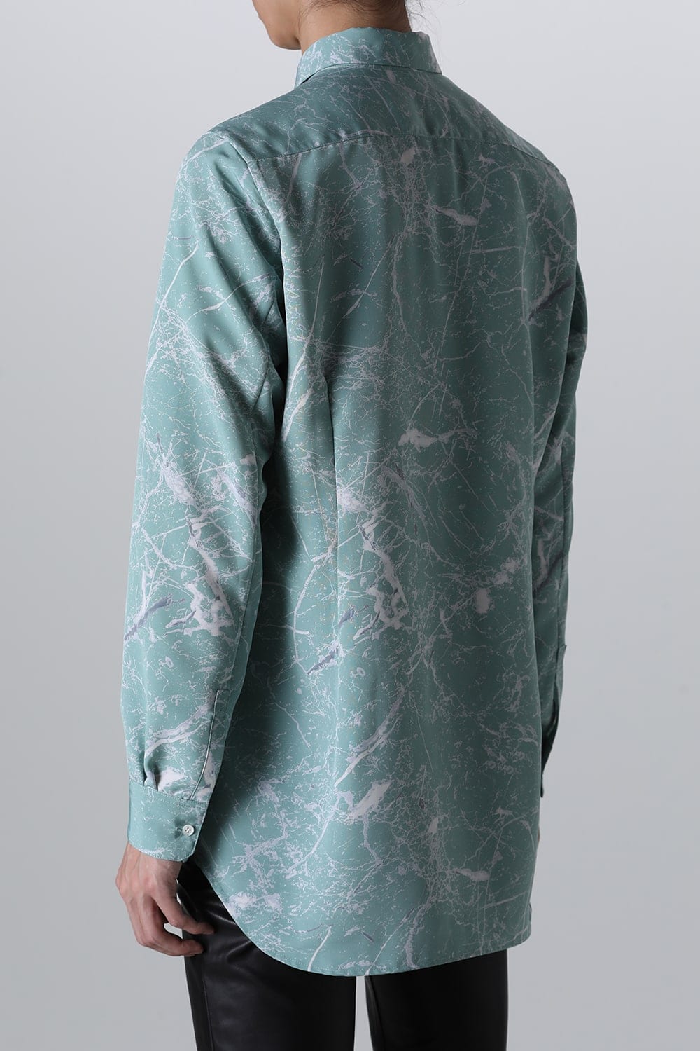 Painted Peach Faille Regular Shirt Pale Blue