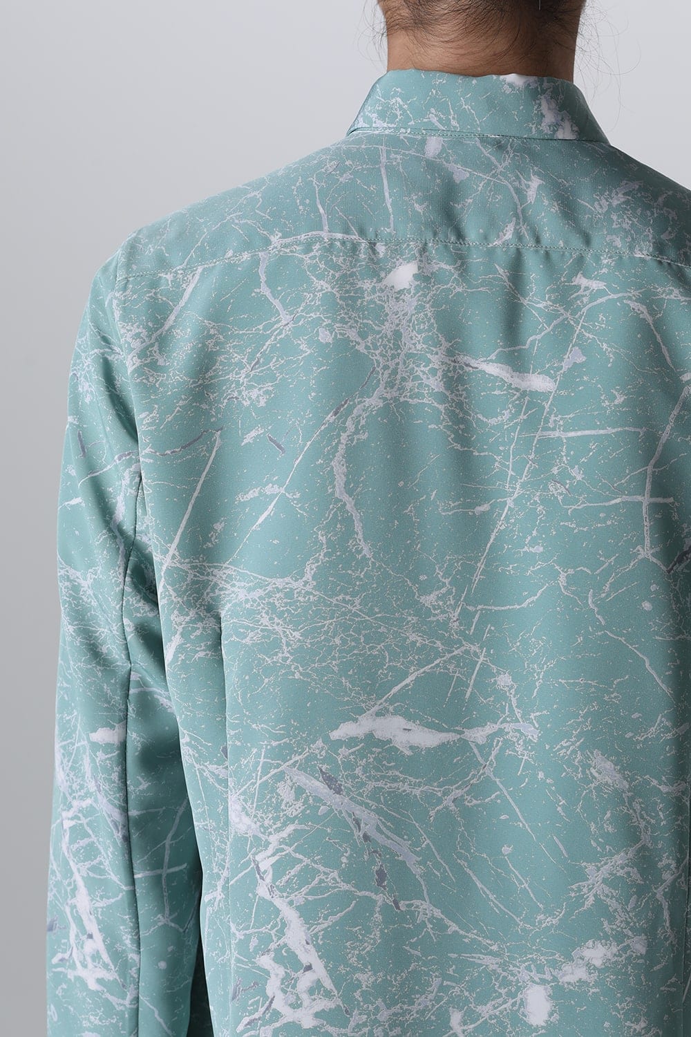 Painted Peach Faille Regular Shirt Pale Blue