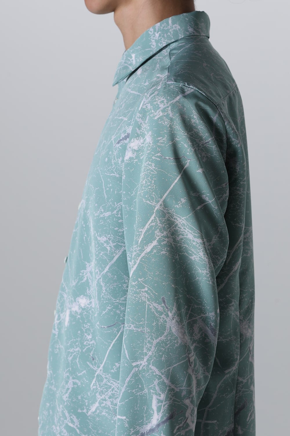 Painted Peach Faille Regular Shirt Pale Blue