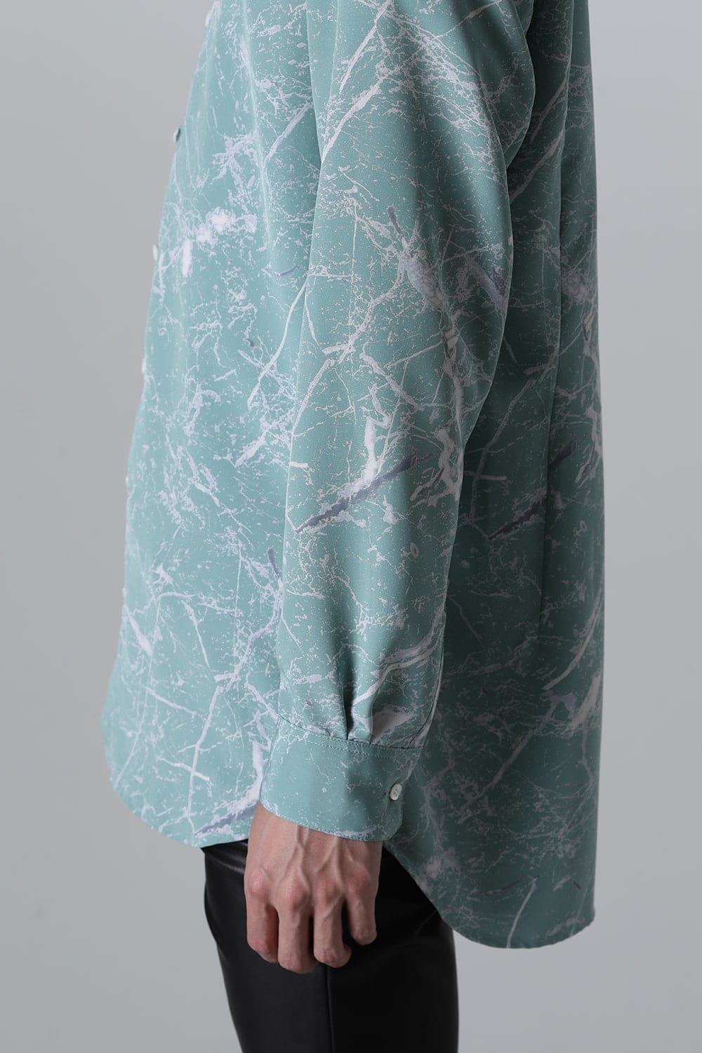 Painted Peach Faille Regular Shirt Pale Blue