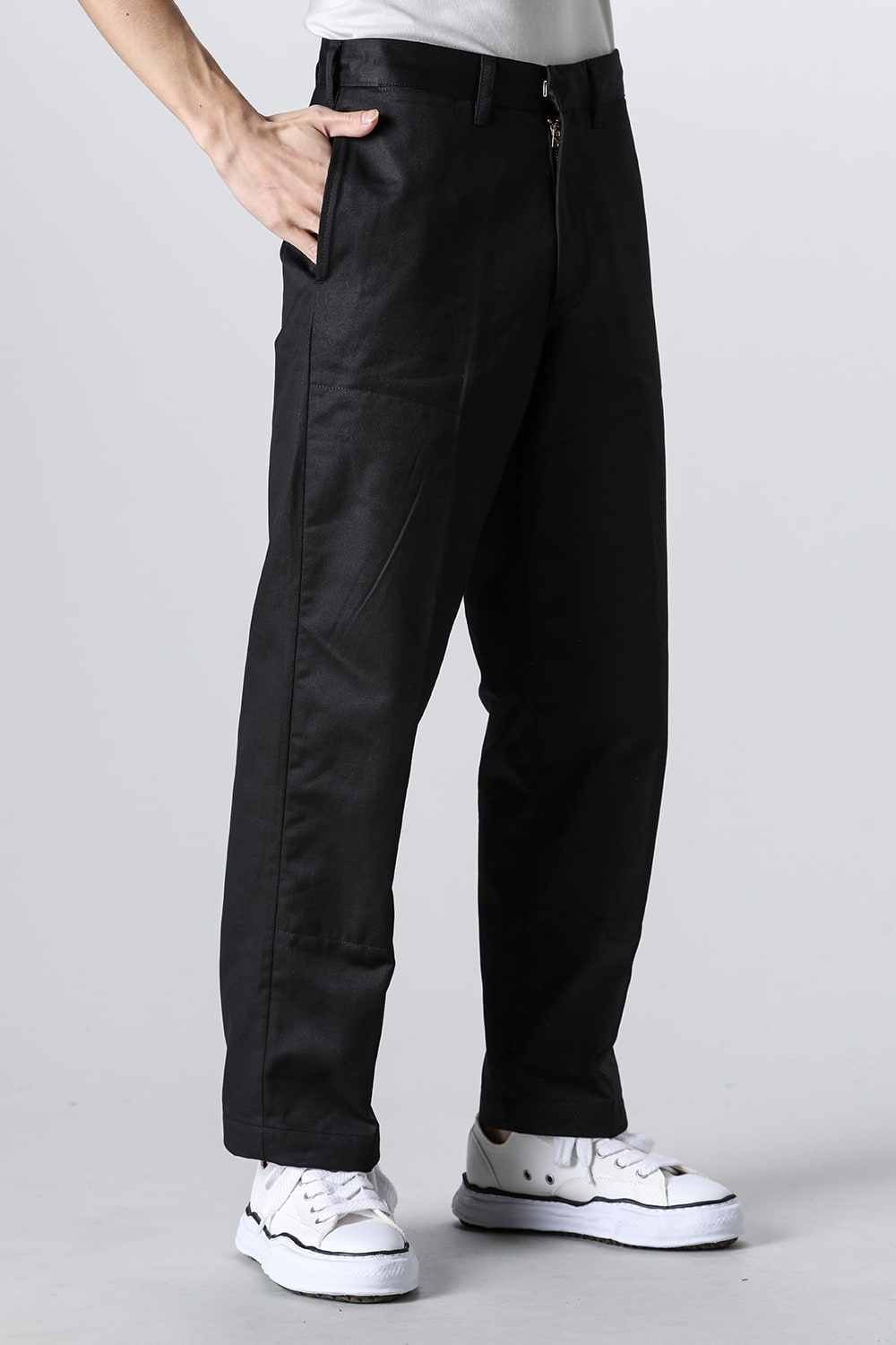 Chino Wide Pants Black