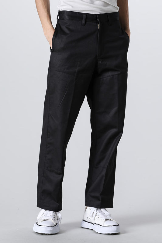 Chino Wide Pants Black