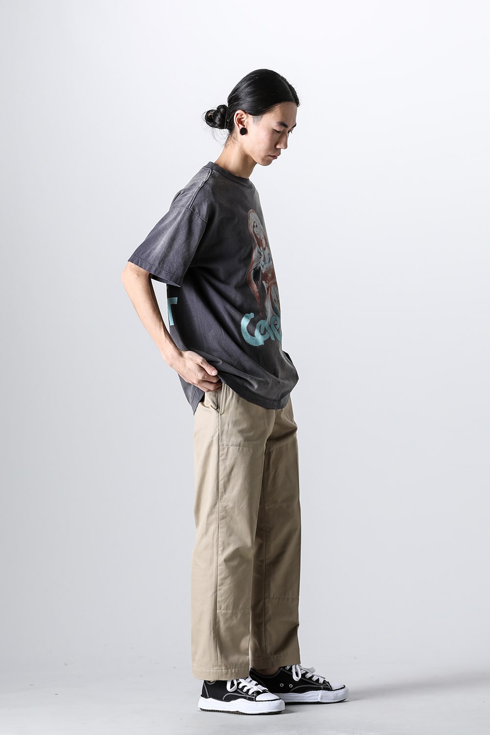 SHERMER ACADEMY × SAINT Mxxxxxx CELEBRITY Short sleeve T-shirt