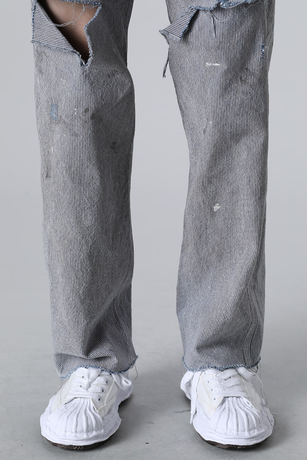 Hickory Stripe Denim Pants