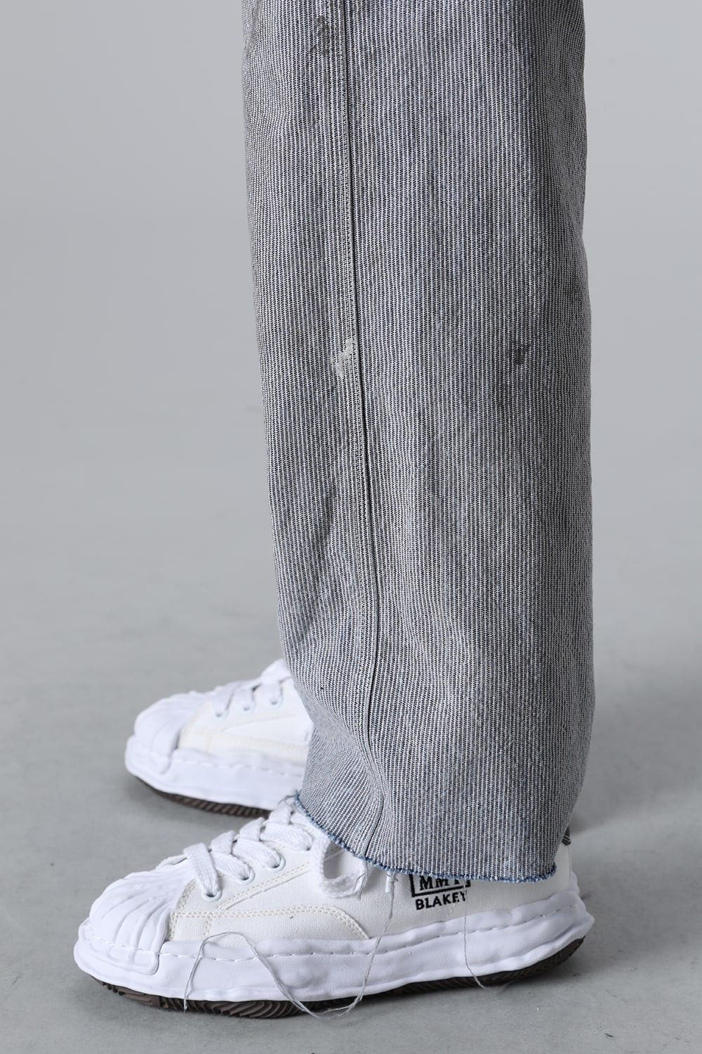 Hickory Stripe Denim Pants