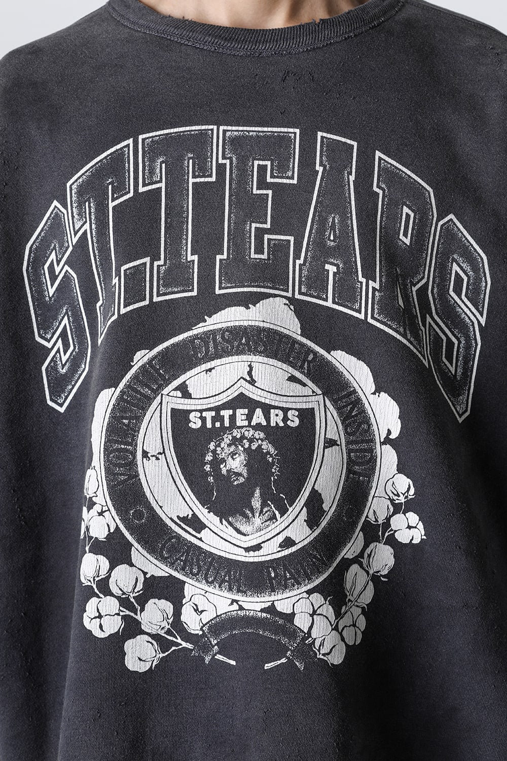 DENIM TEARS × SAINT Mxxxxxx ST.TEARS Sweat shirt