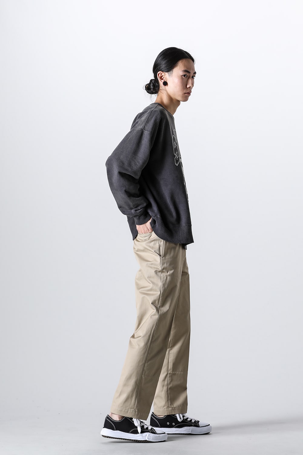 Chino Wide Pants Beige