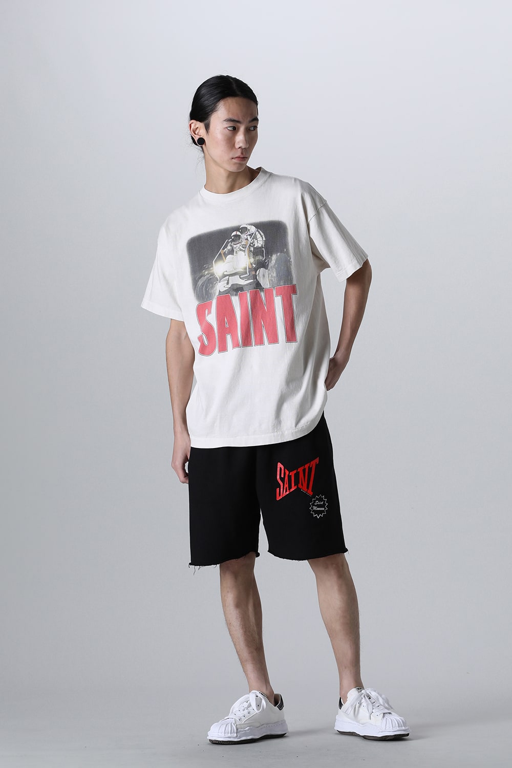 SAINT Sweat Shorts Black