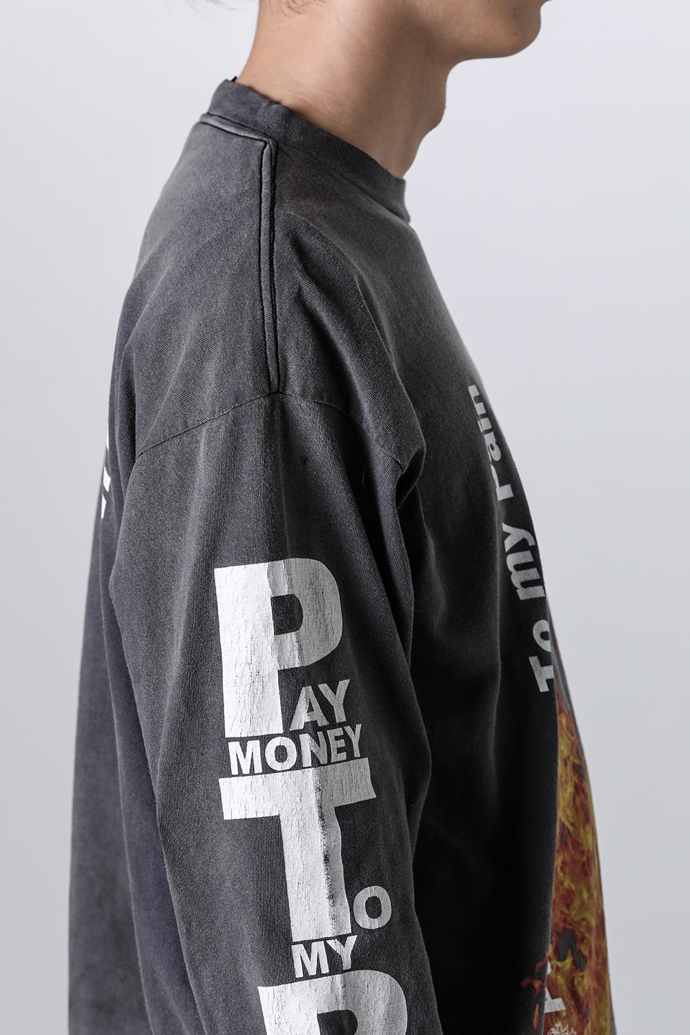 ペイ・マネー・トゥ・マイ ペイン × セントマイケル SR TO SS ロングスリーブTシャツ