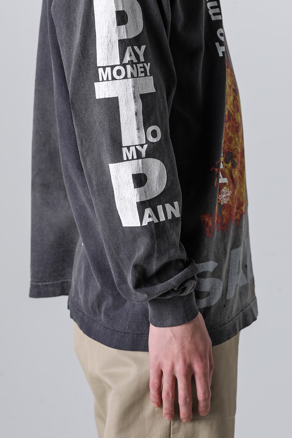 ペイ・マネー・トゥ・マイ ペイン × セントマイケル SR TO SS ロングスリーブTシャツ