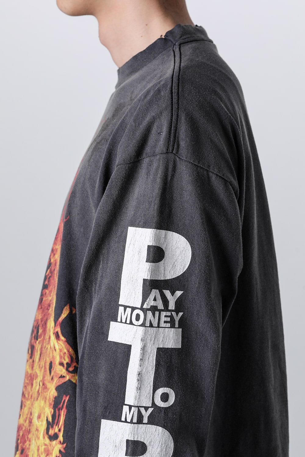 ペイ・マネー・トゥ・マイ ペイン × セントマイケル SR TO SS ロングスリーブTシャツ