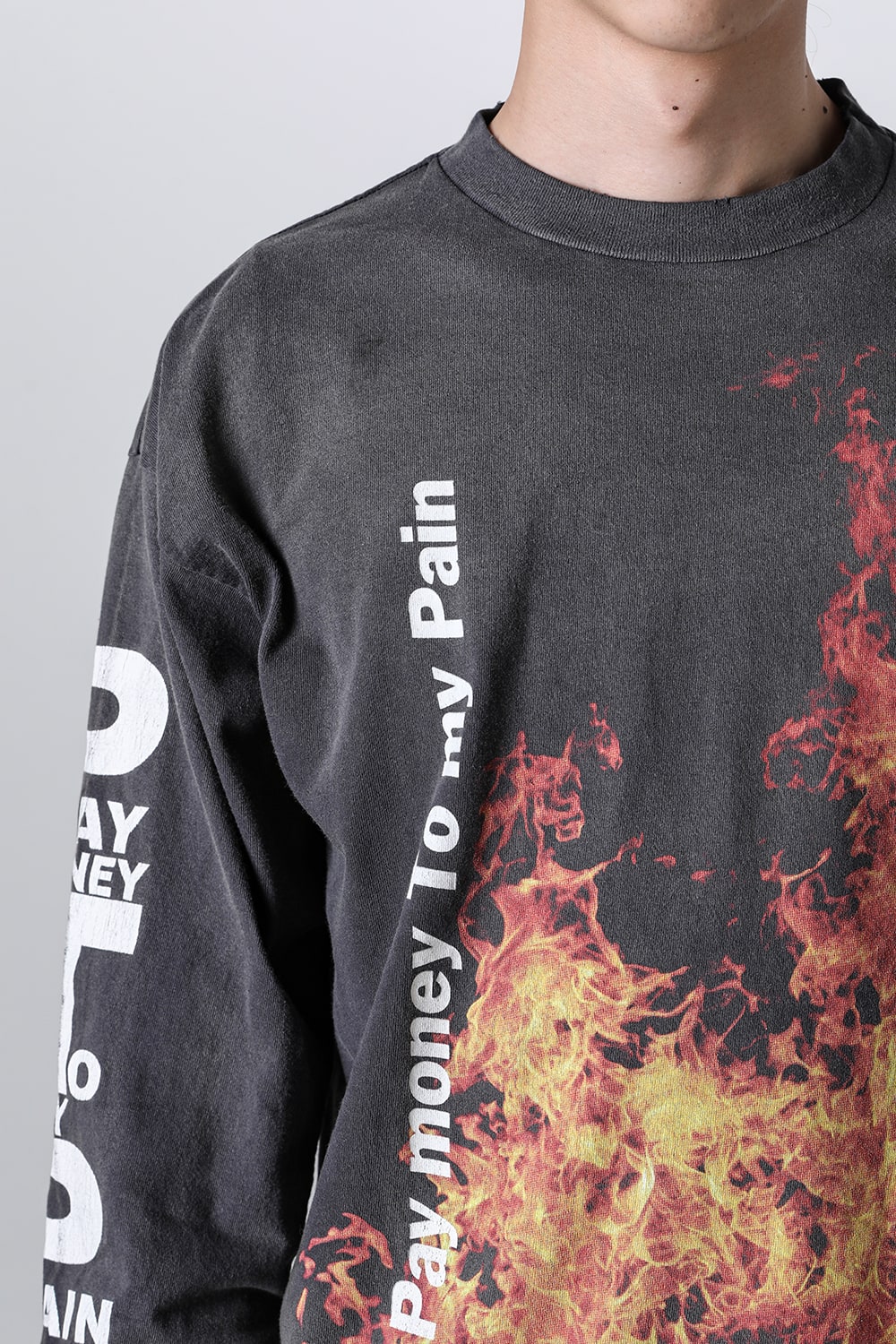 ペイ・マネー・トゥ・マイ ペイン × セントマイケル SR TO SS ロングスリーブTシャツ