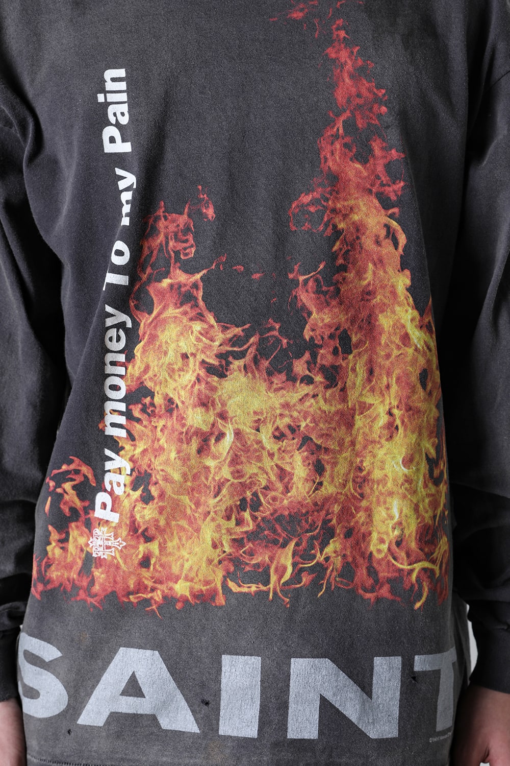 ペイ・マネー・トゥ・マイ ペイン × セントマイケル SR TO SS ロングスリーブTシャツ