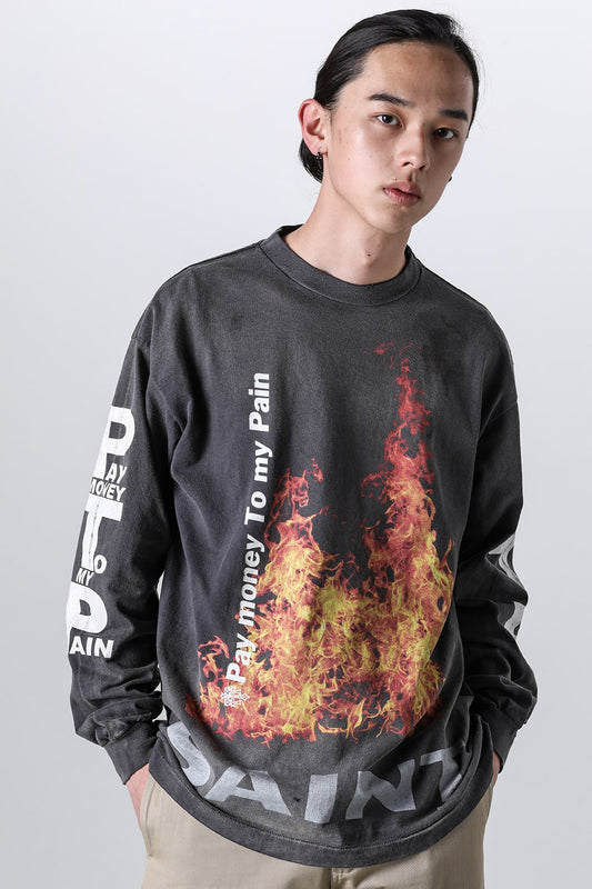 ペイ・マネー・トゥ・マイ ペイン × セントマイケル SR TO SS ロングスリーブTシャツ