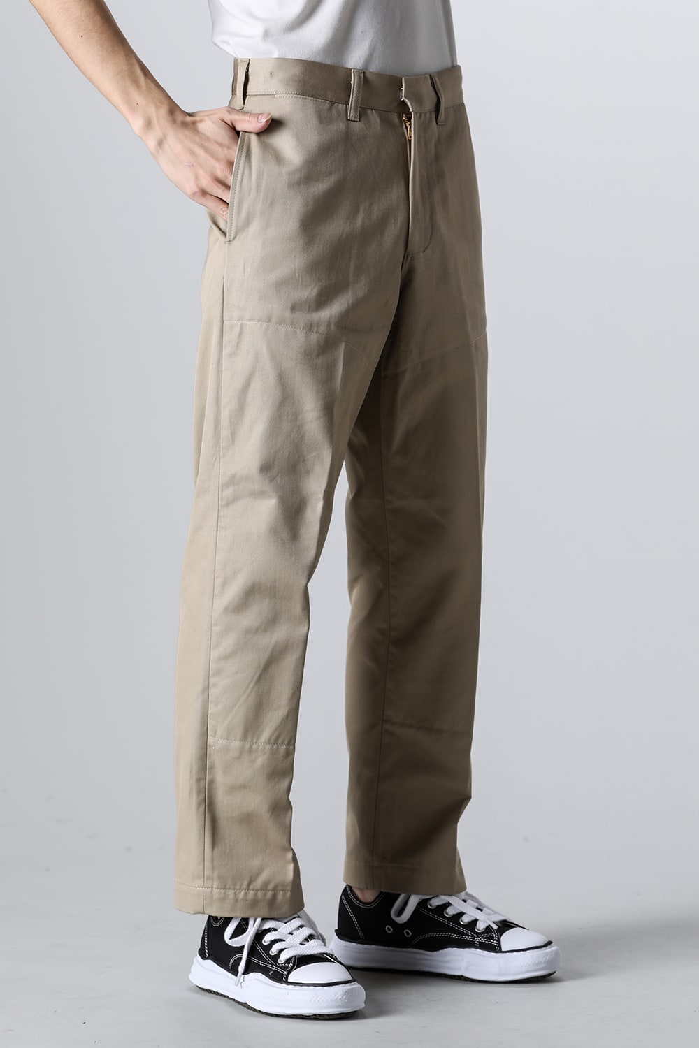 Chino Wide Pants Beige