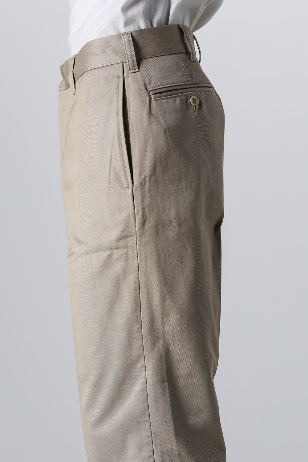 Chino Wide Pants Beige