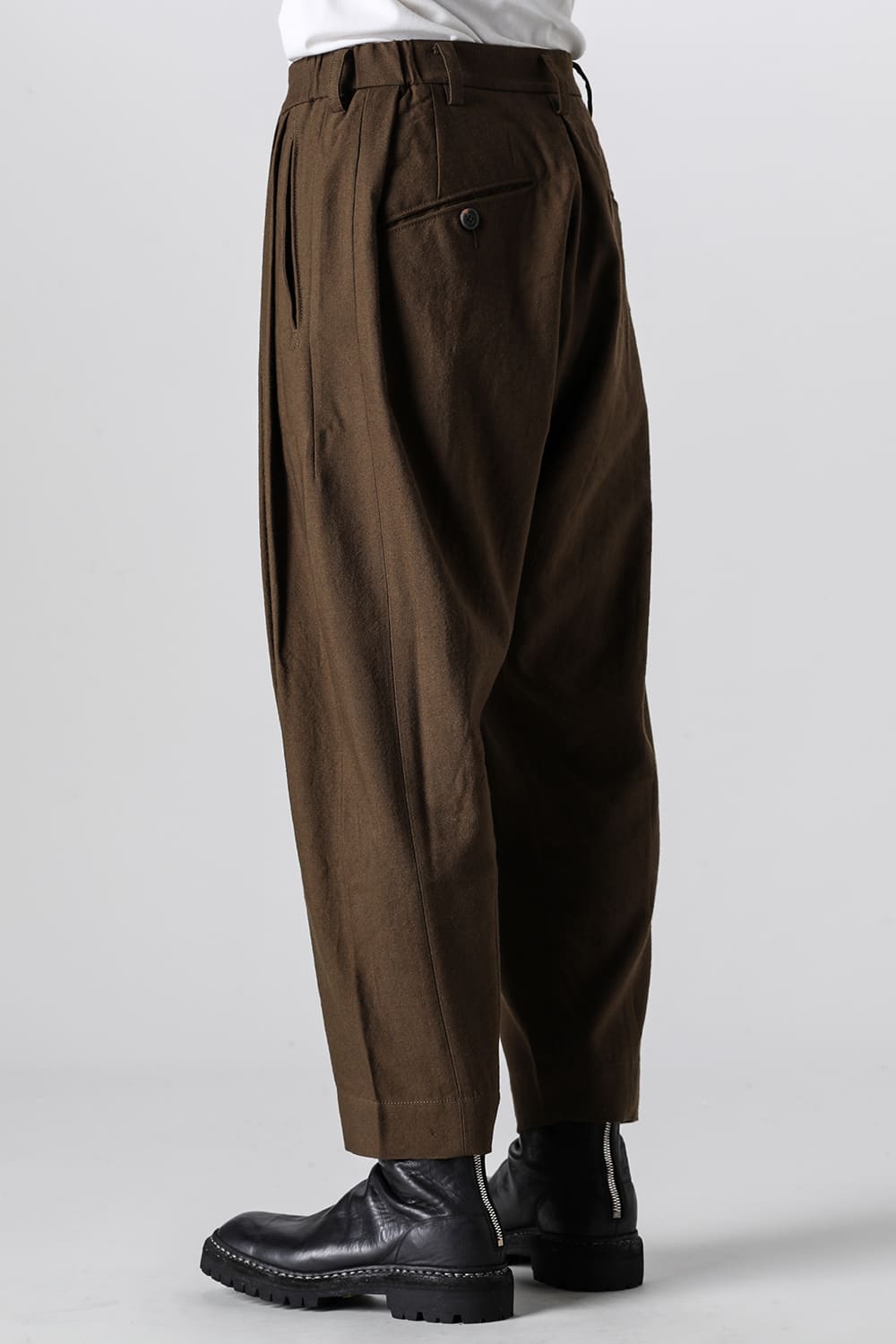 Tapered Drop Crotch Pants