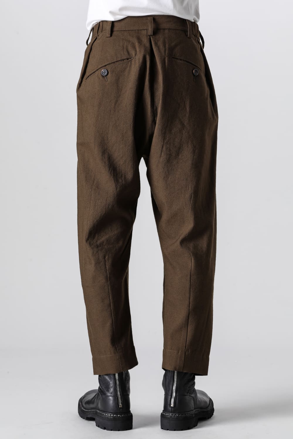 Tapered Drop Crotch Pants