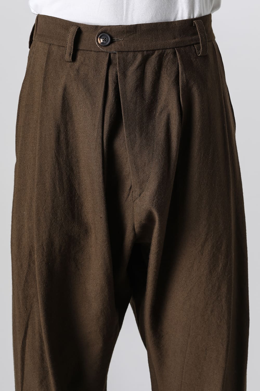 Tapered Drop Crotch Pants