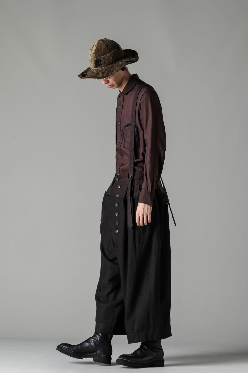 Mock Two -piece Suspenders