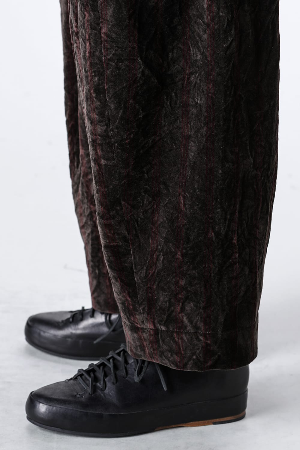 Pleated Drop Crotch Trousers