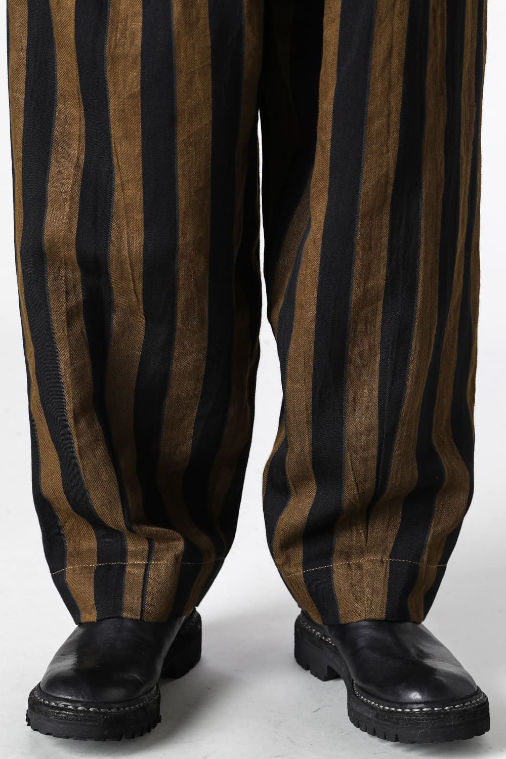 Stripe Half Drawstring Trousers