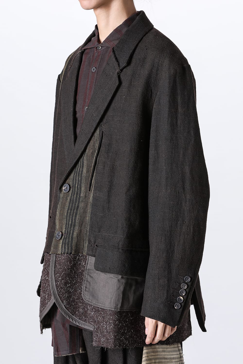 Layered Two Button Blazer