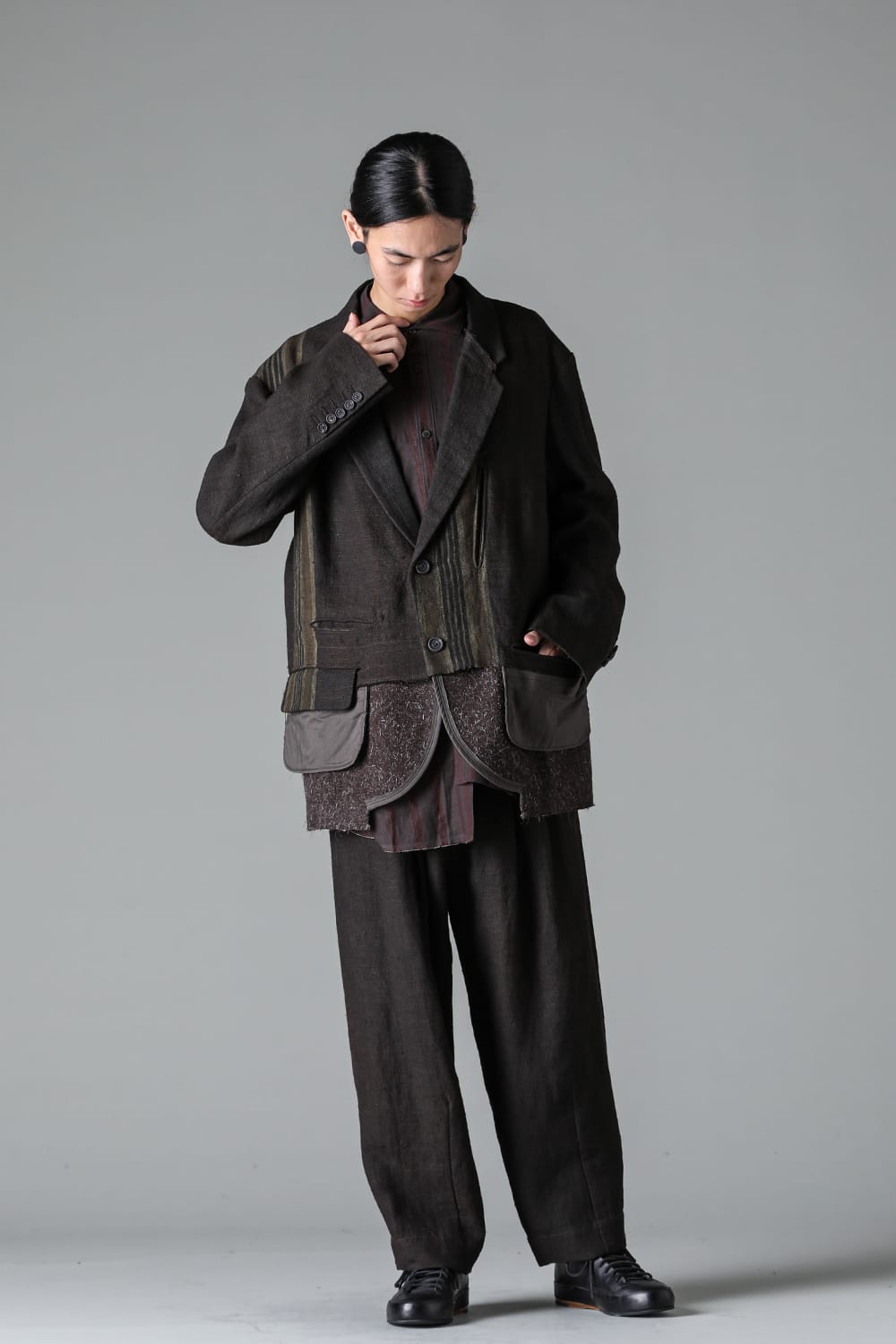 Layered Two Button Blazer