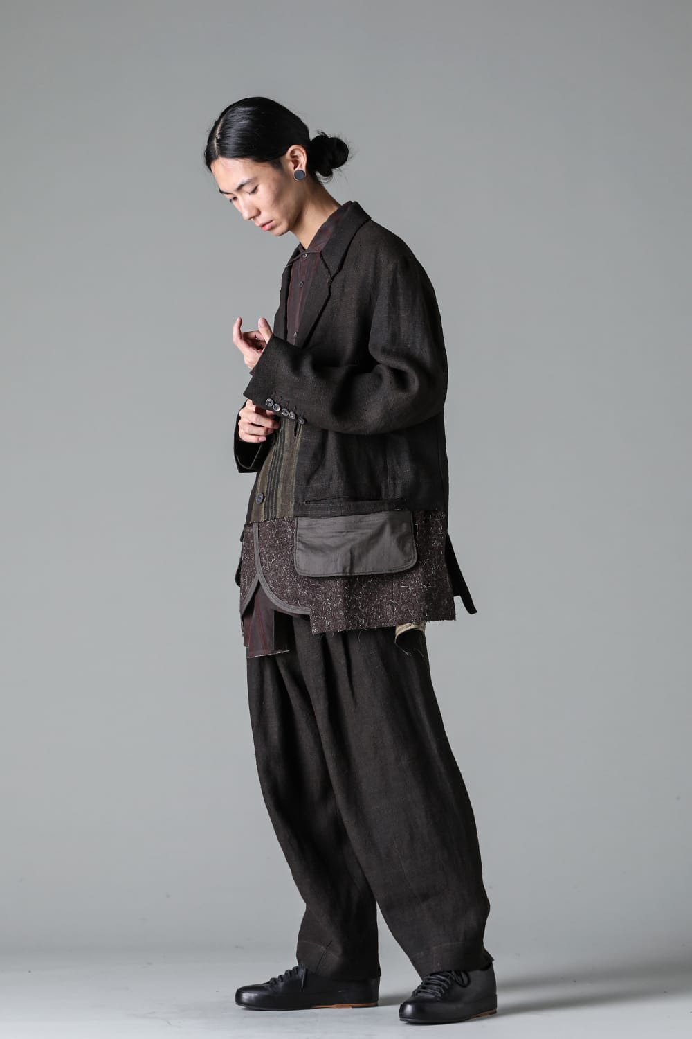 Layered Two Button Blazer