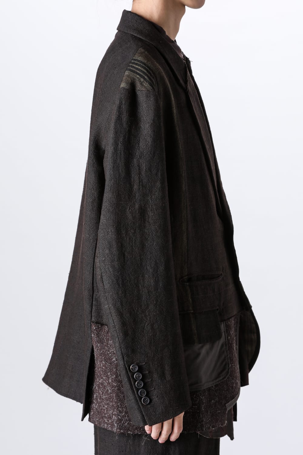 Layered Two Button Blazer