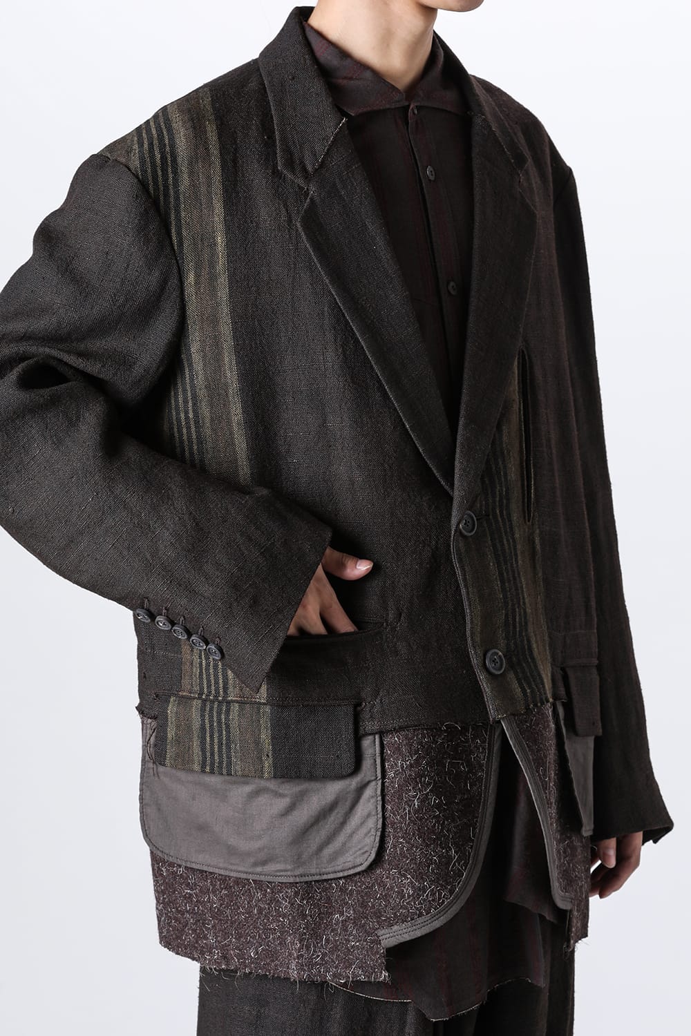 Layered Two Button Blazer