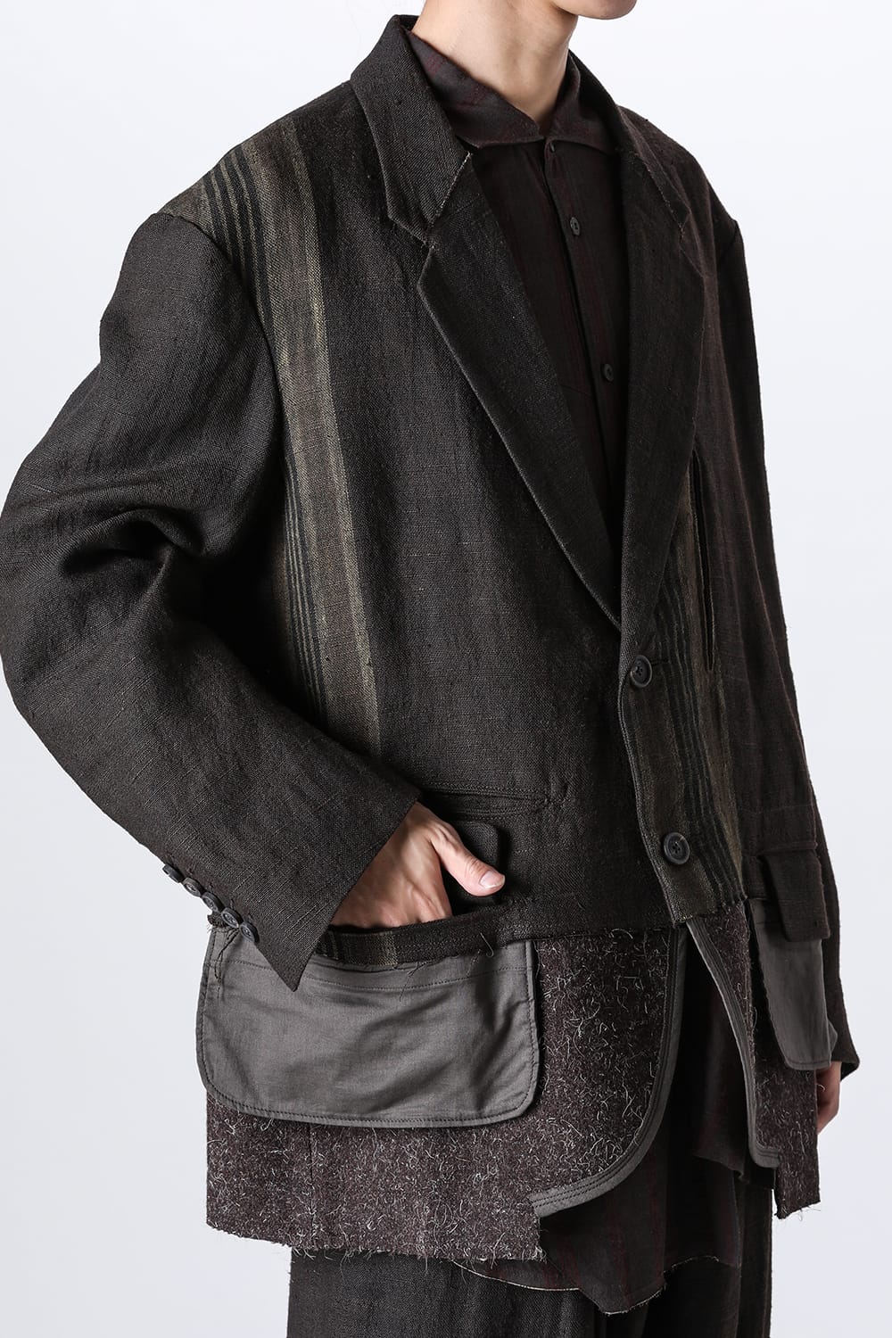 Layered Two Button Blazer