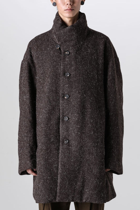 Elongated High Neck Duvet Jacket